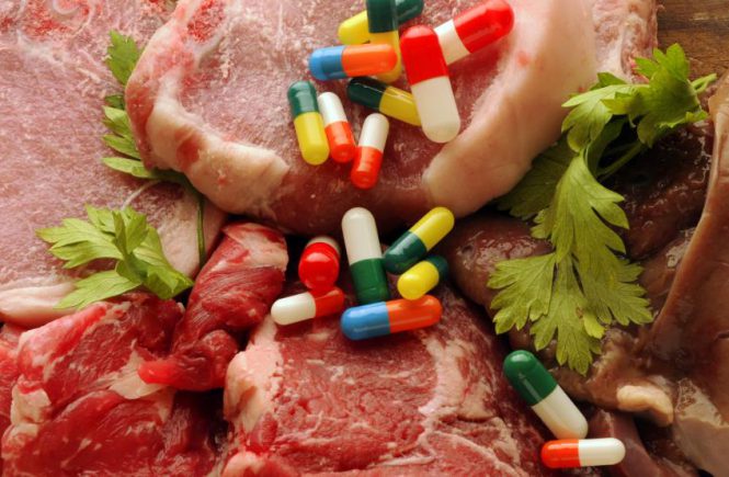 carne antibiotici