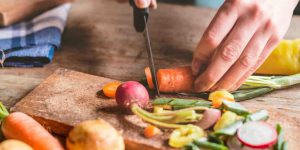 tagliare le verdure