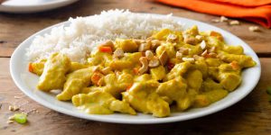 pollo curry e riso basmati