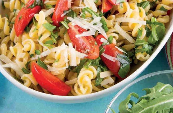 insalata di pasta e parmigiano