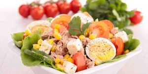 insalata mais e uova