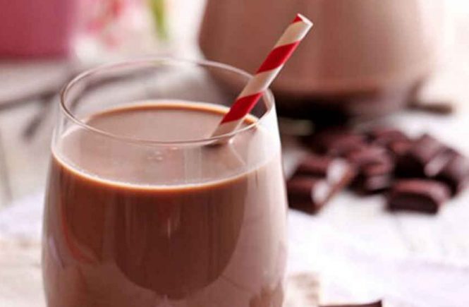 latte al cioccolato