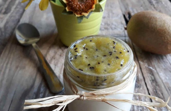budino al kiwi