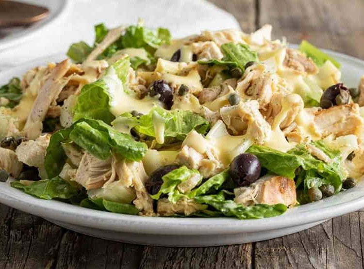 insalata pollo e yogurt