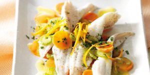 merluzzo sedano e arancia