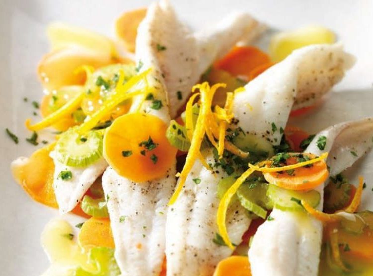 merluzzo sedano e arancia