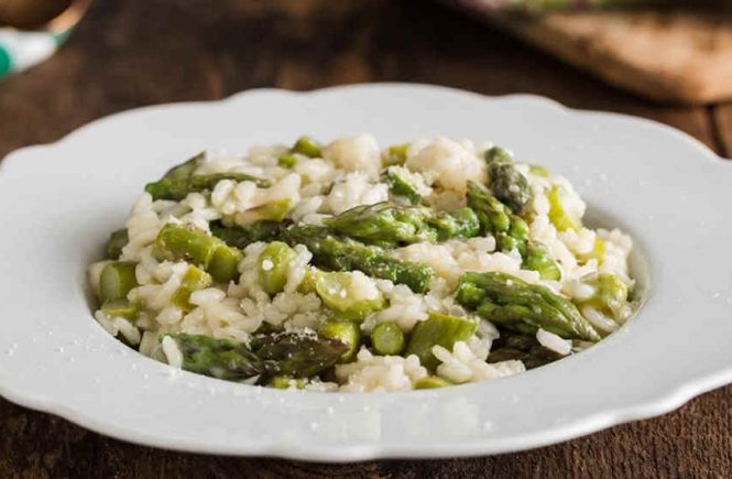 riso con asparagi