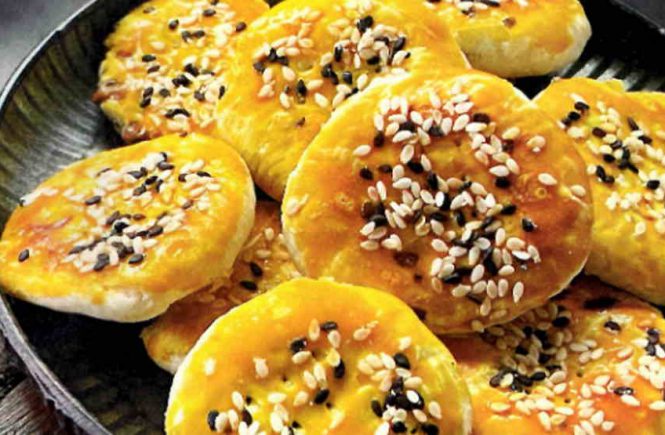 biscotti ricotta e sesamo