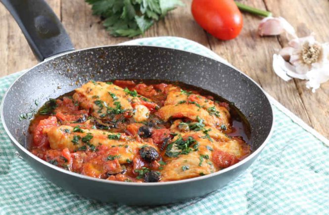 merluzzo al pomodoro