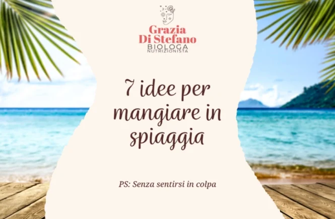 mangiare sotto l'ombrellone