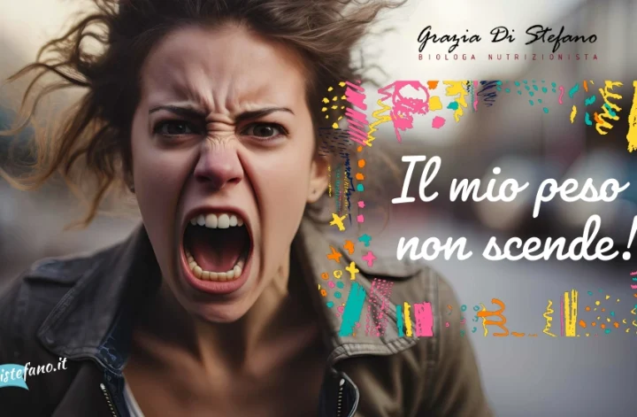 il mio peso non scende